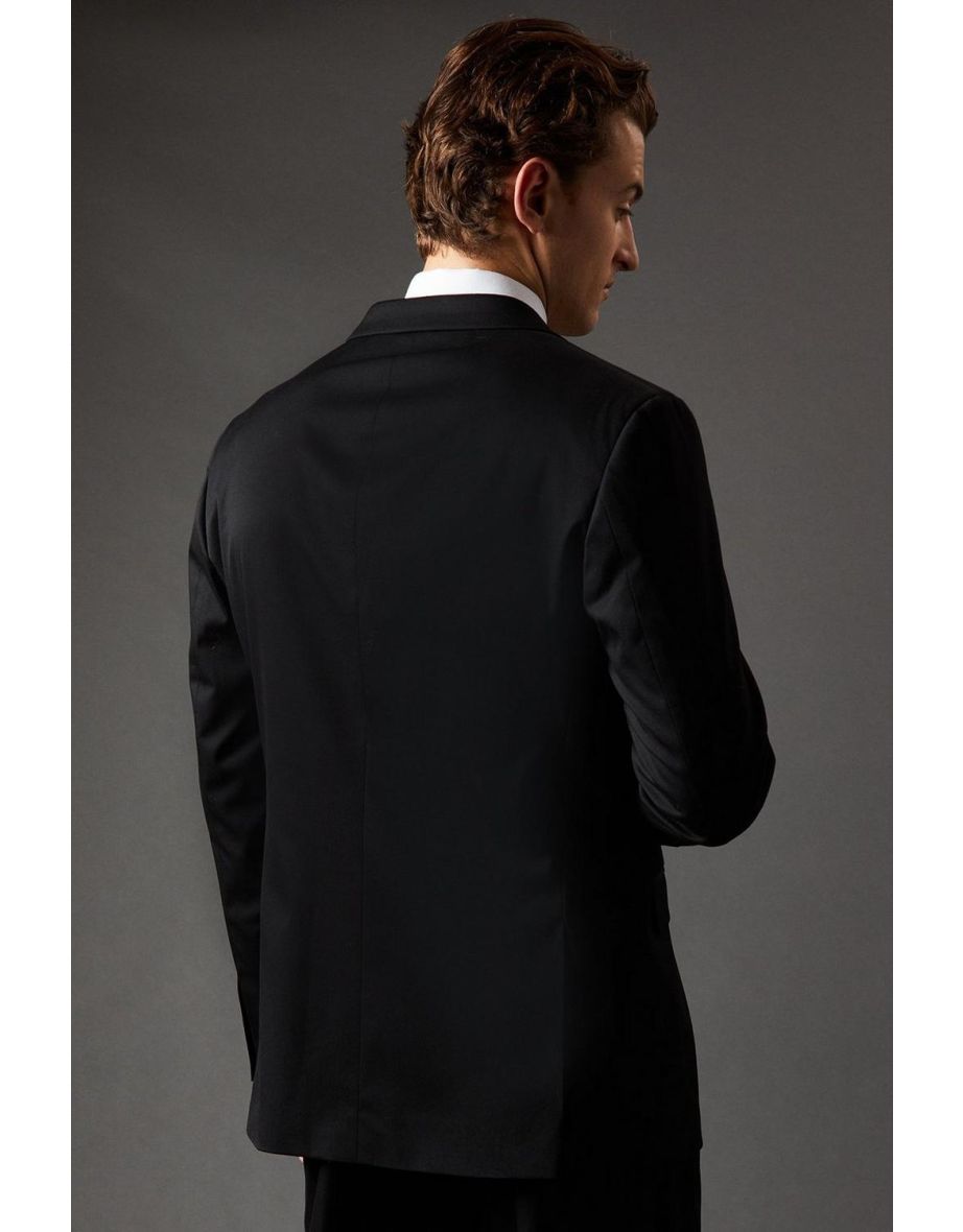 Black Regular Fit Suit Jacket - 2