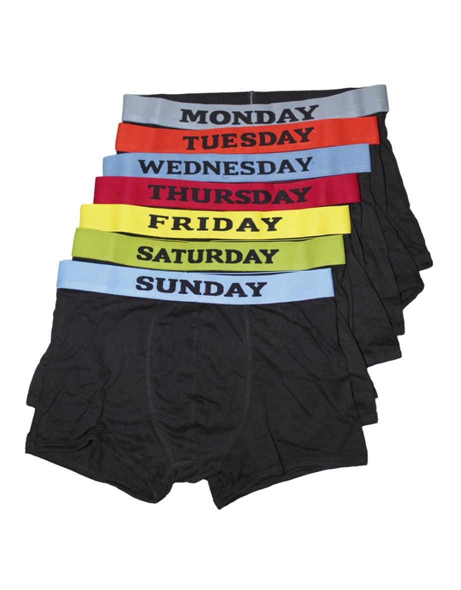 Days of the Week Briefs (7 Pack) - Print – Lounge Underwear