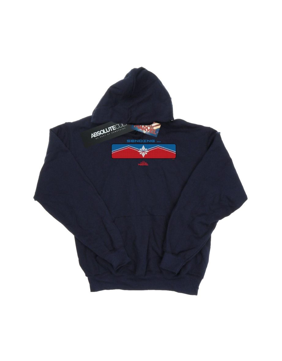 Girls captain marvel hoodie hotsell