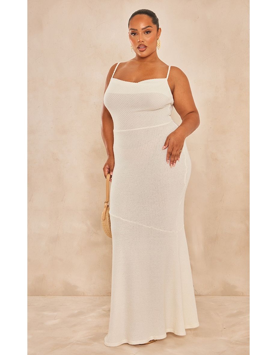 Plus size strappy outlet maxi dress