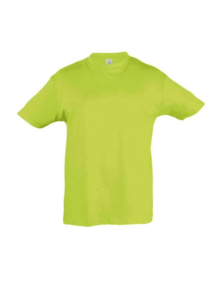 SOLS Kids Regent Short Sleeve T-Shirt - Apple Green