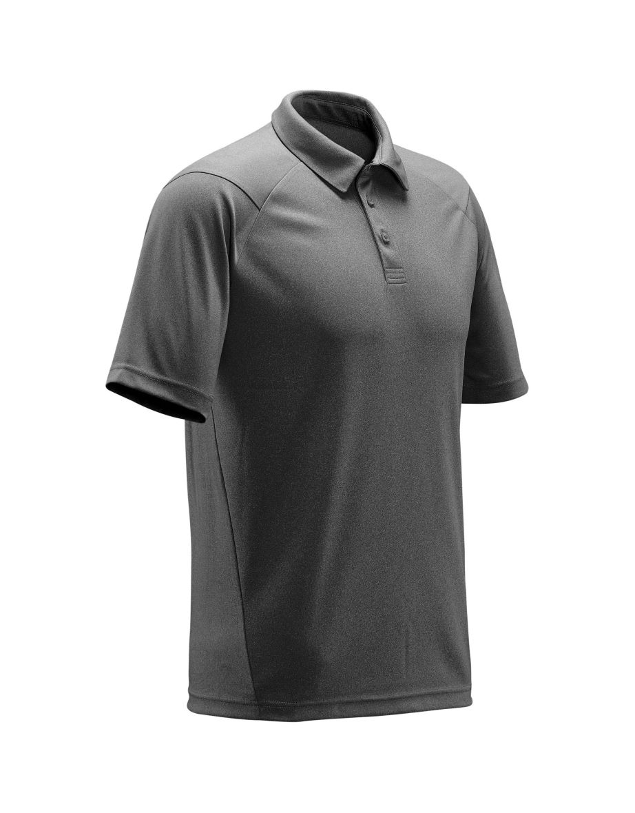 Stormtech Mens Minstral Polo Shirt - Charcoal Heather - 2