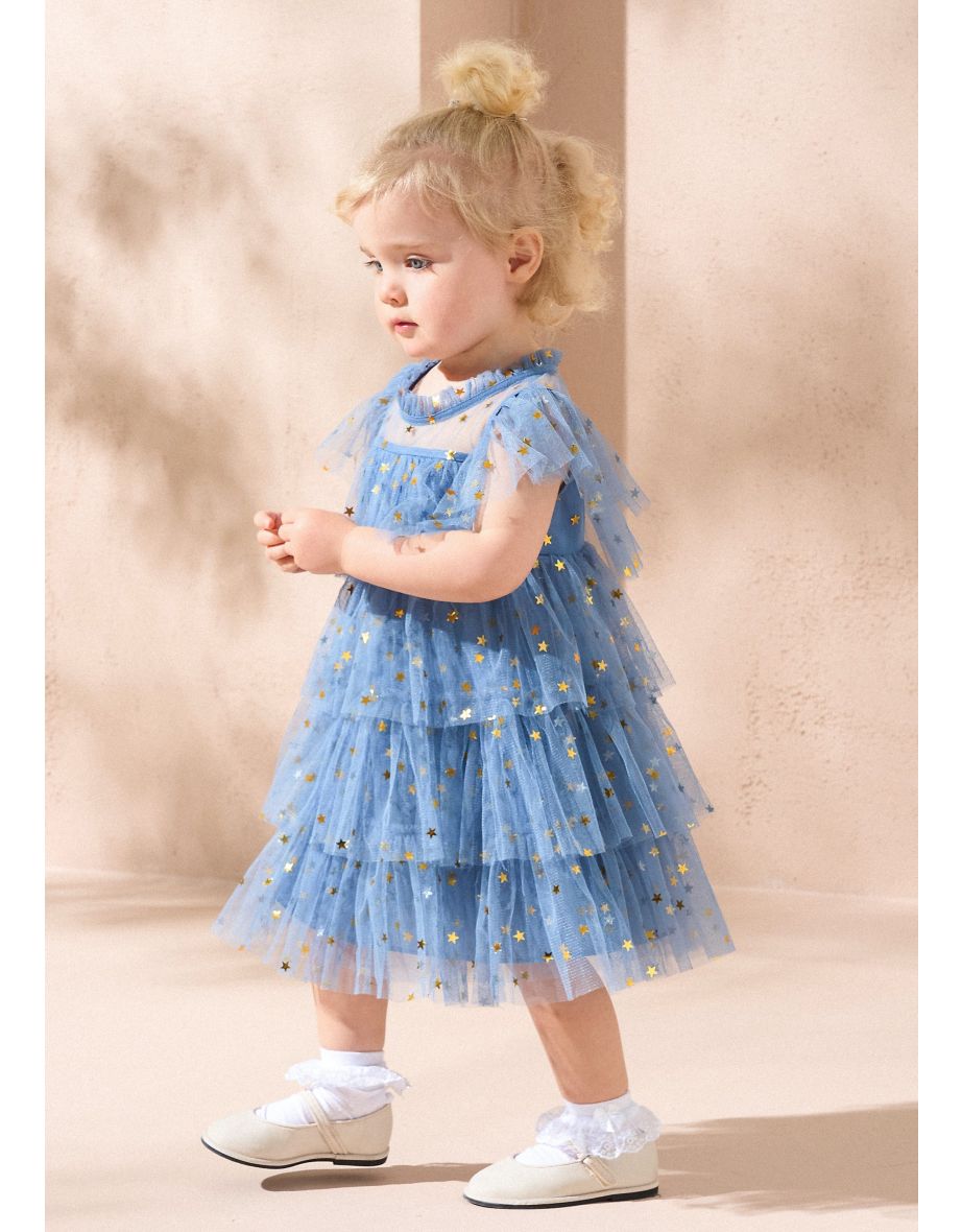 Sienna Baby Star Mesh Dress