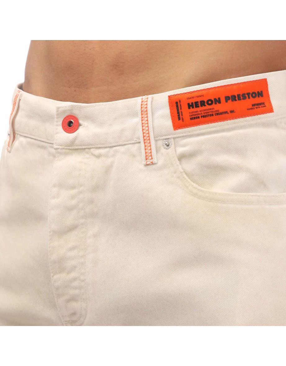 Men's Heron Preston 8000 Hammer Pants in Grey - 2