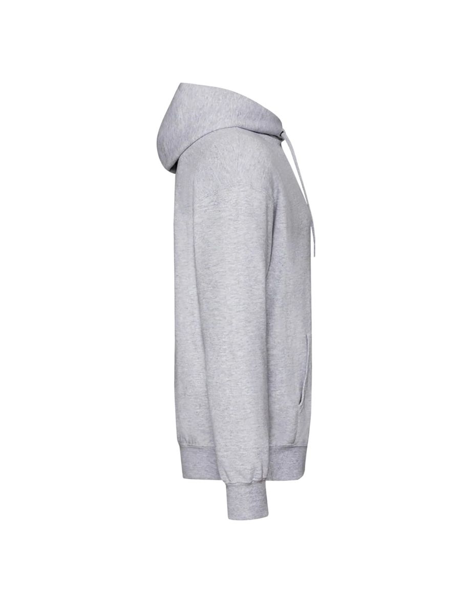 Fruit of the Loom Unisex Adult Classic Hoodie - Grey Heather - 2