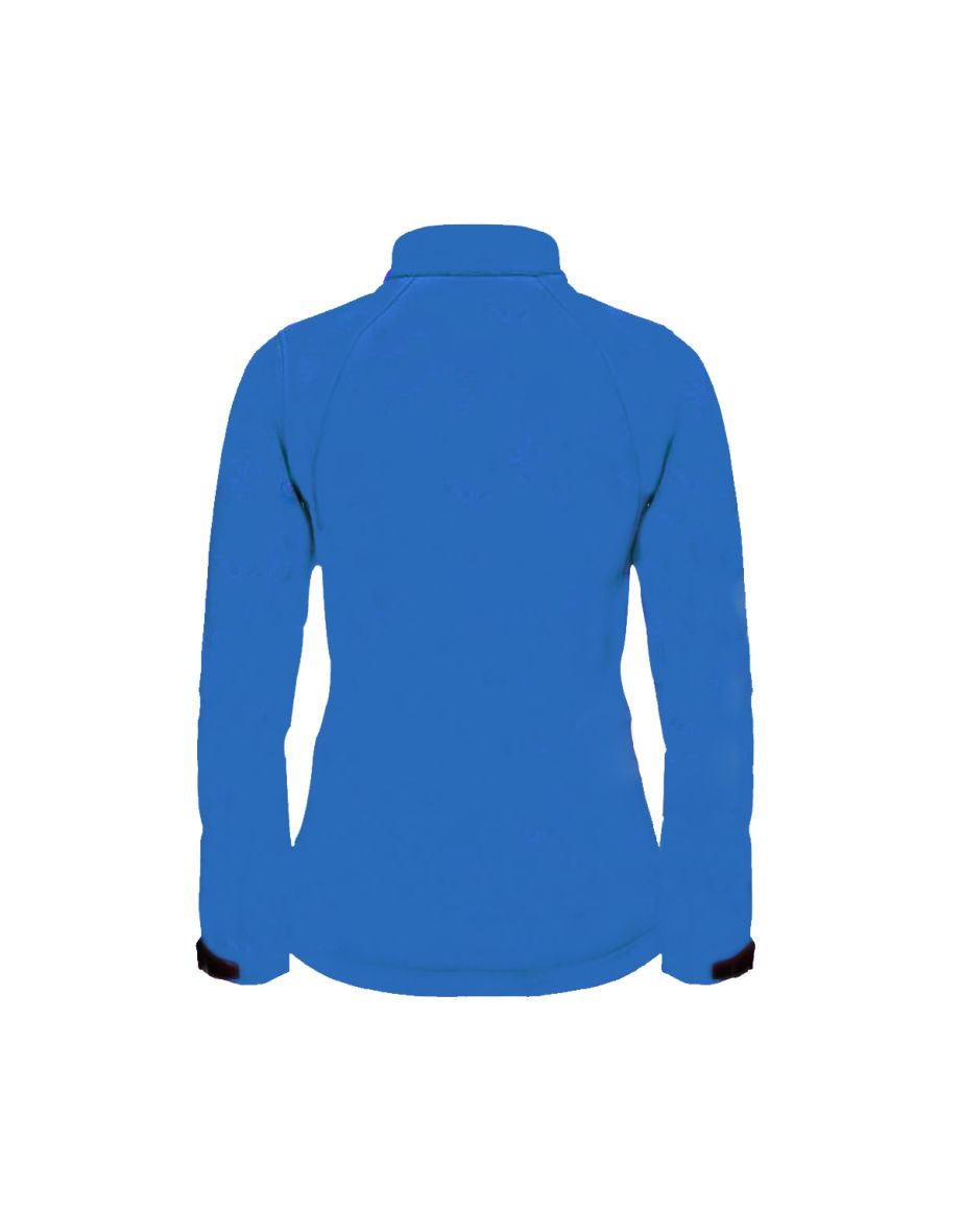 Jerzees Colours Ladies Water Resistant & Windproof Soft Shell Jacket - Azure Blue - 1