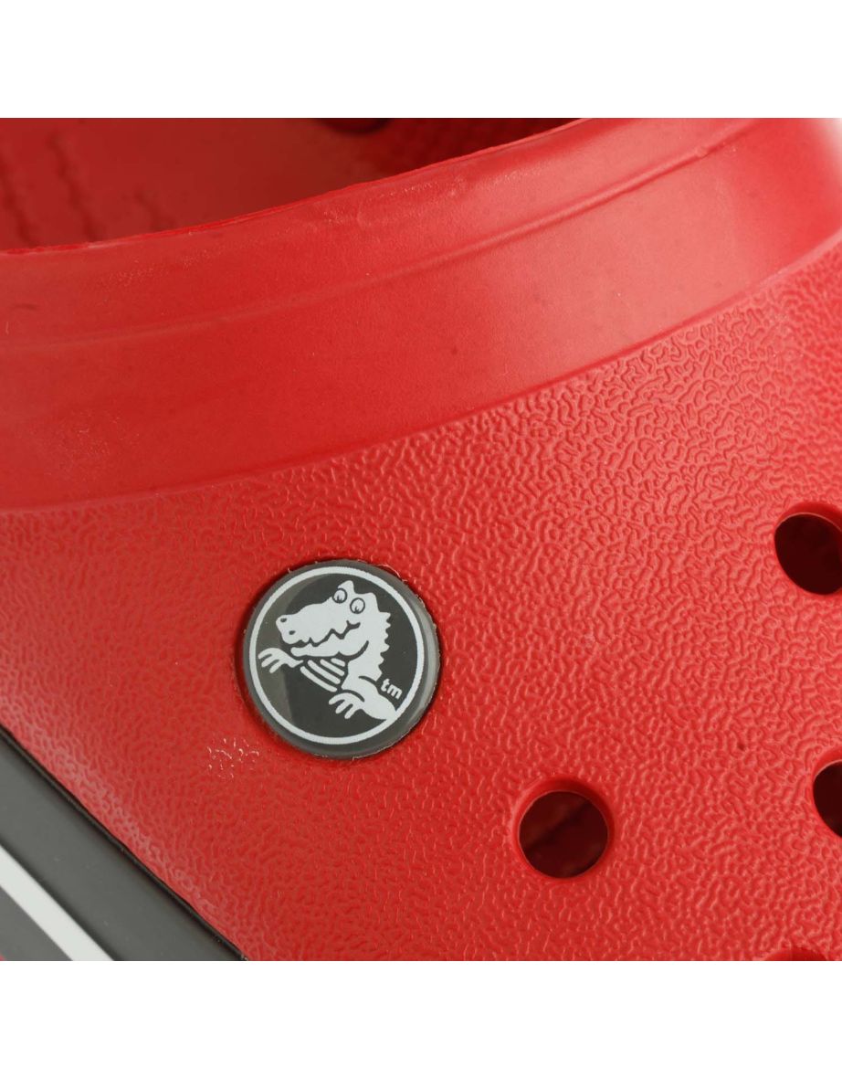 Men's Crocs Crocband Clogs in Red - 4