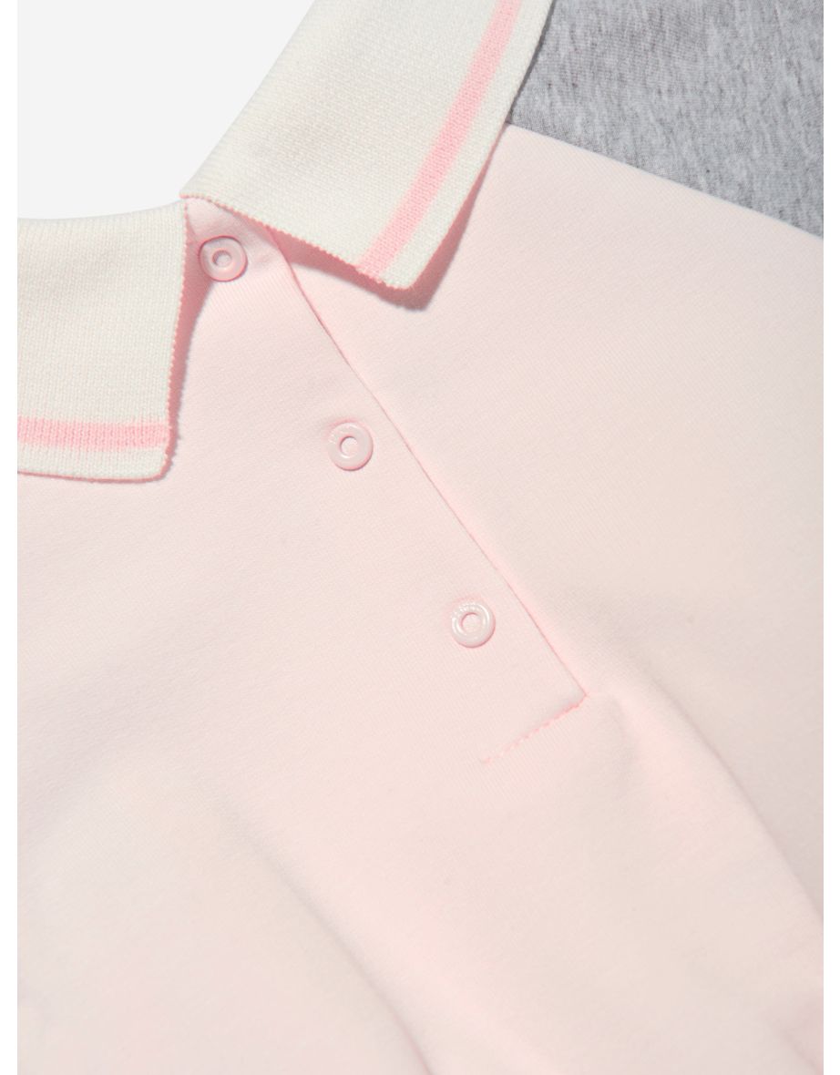 Baby Girls Sweater Dress in Pink - 3