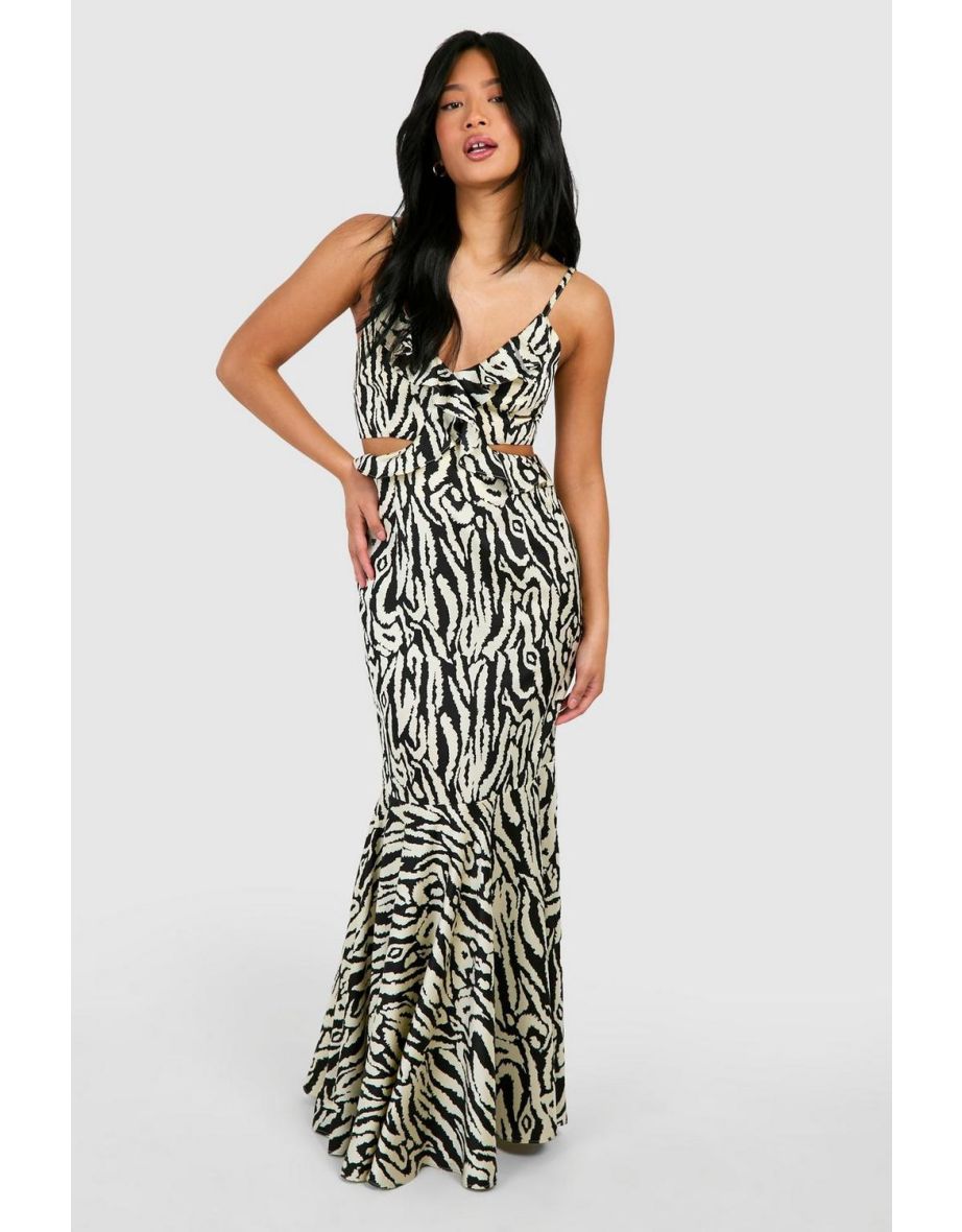 Maxi dresses leopard print best sale