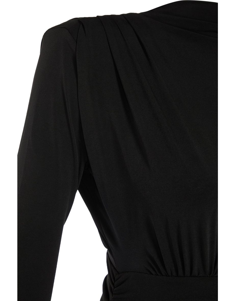 Bodysuit - Black - Fitted - 7