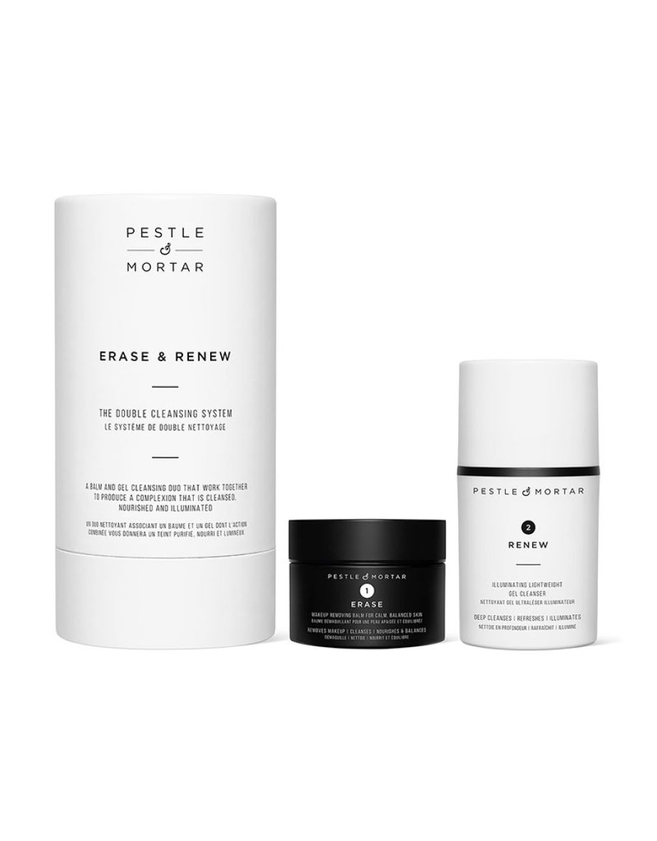 Pestle & Mortar Erase & Renew - The Double Cleansing System Set