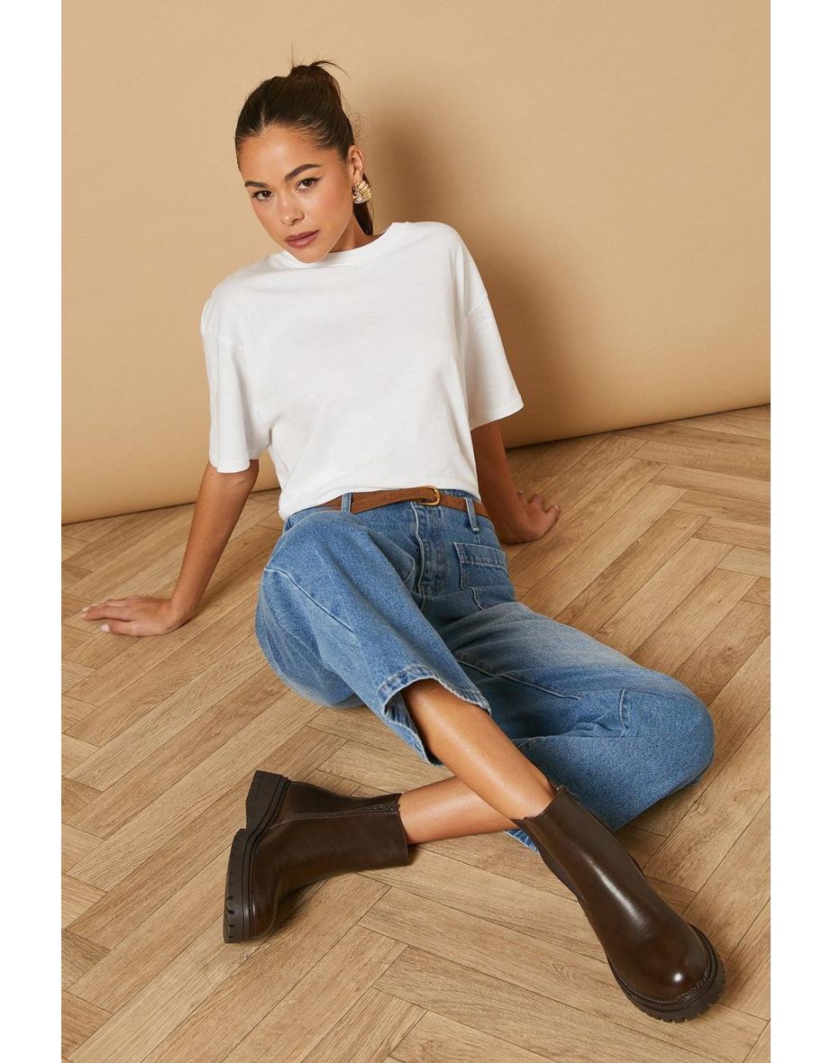Melba Chunky Chelsea Ankle Boots - 3