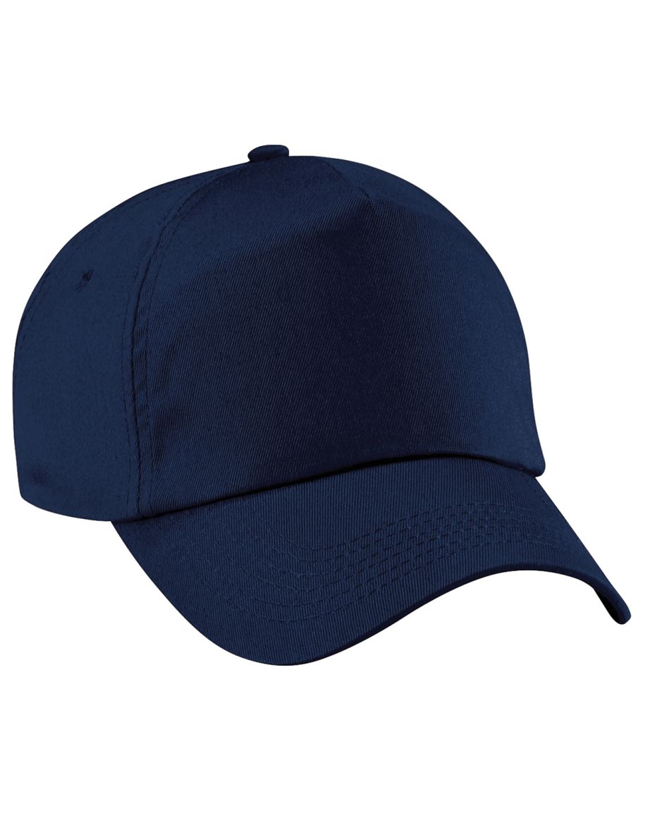 Beechfield Unisex Plain Original 5 Panel Baseball Cap - French Navy
