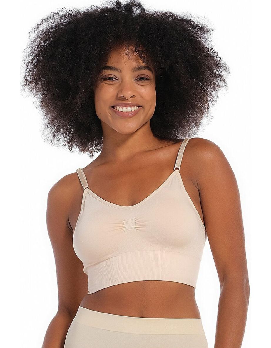 Low Back Bralette in Bamboo Mix