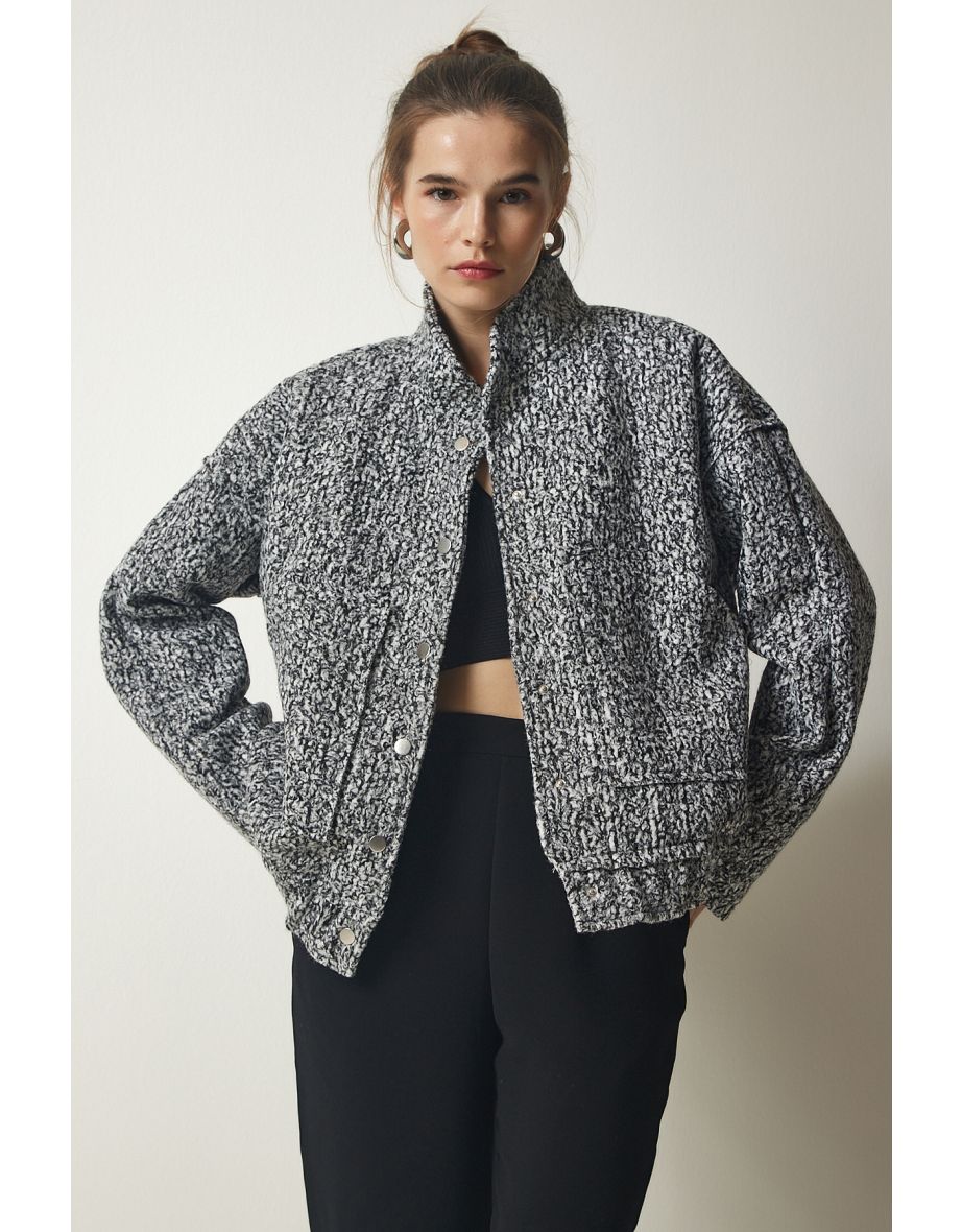 Women's Relaxed Boucle Jacket