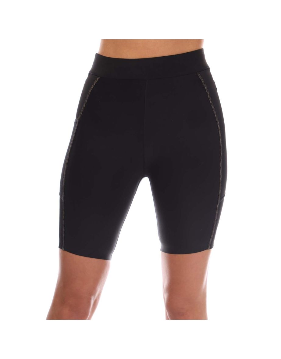 Women's Skins Series-5 Half Tights in Black