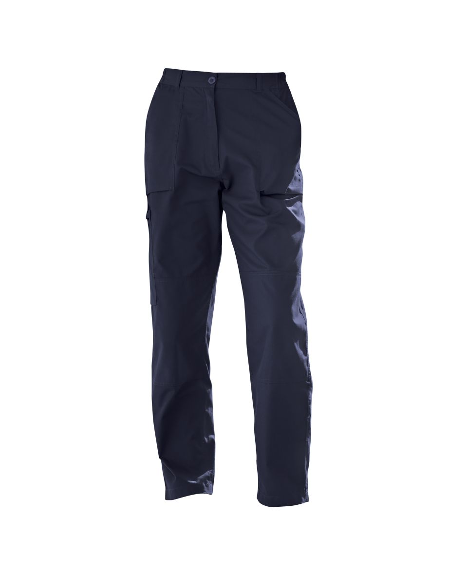 Regatta Ladies New Action Trouser (Long) / Pants - Navy Blue