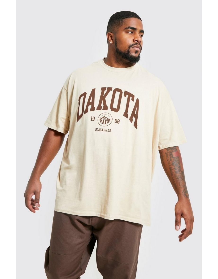 Plus City Print T-shirt - sand