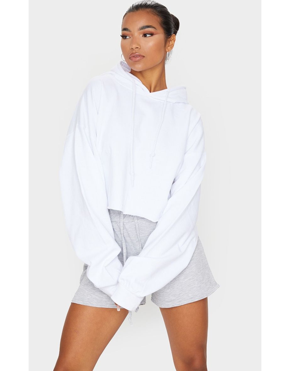 White ultimate oversized hoodie sale