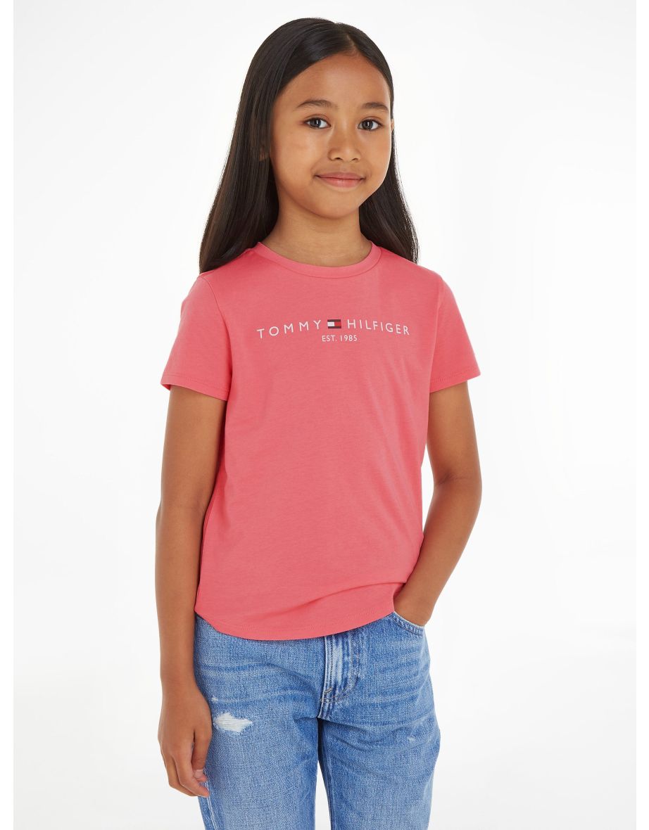 Girls Essential T-Shirt in Pink