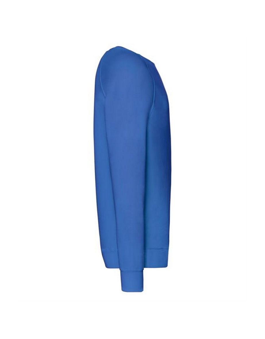 Fruit Of The Loom Mens Lightweight Raglan Sweatshirt (240 GSM) - Royal - 1