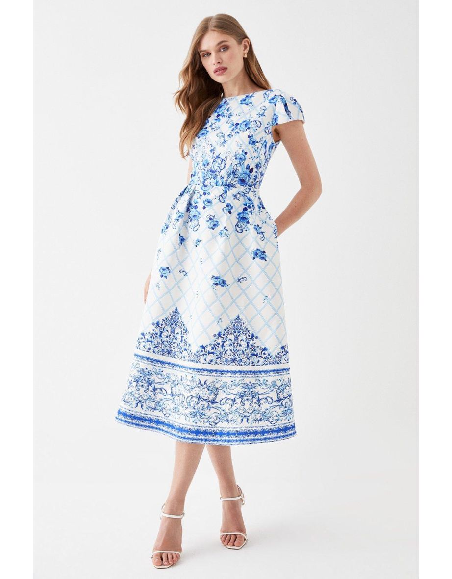 Yitty Midi Dress Blue/Silver price in UAE, Noon UAE