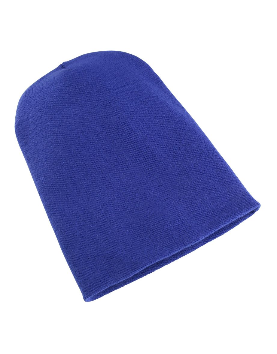 Yupoong Flexfit Unisex Heavyweight Long Beanie Winter Hat - Royal