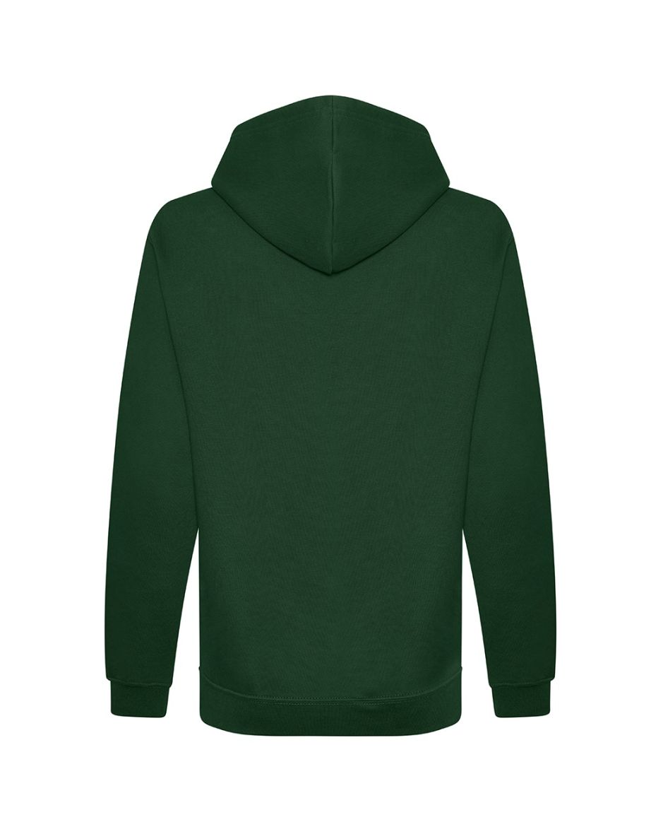 Awdis Mens Organic Hoodie - Bottle Green - 1