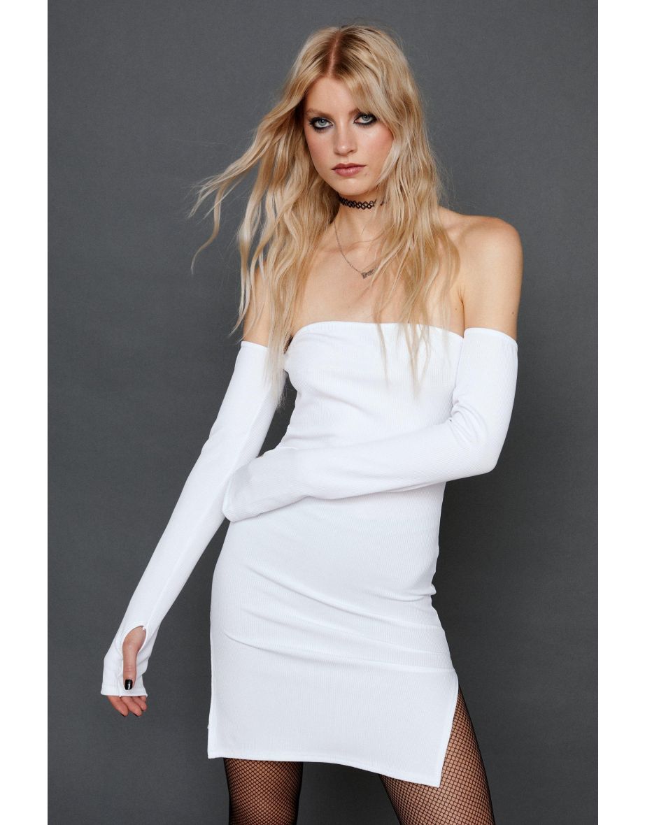 Side split best sale mini dress