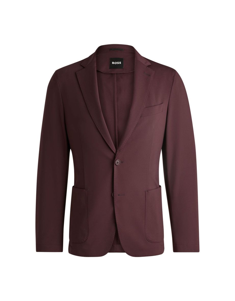 Men's Boss P-Hanry Slim-Fit Blazer in Red - 3