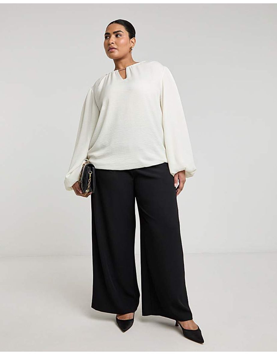 Joanna Hope Puff Sleeve Blouse