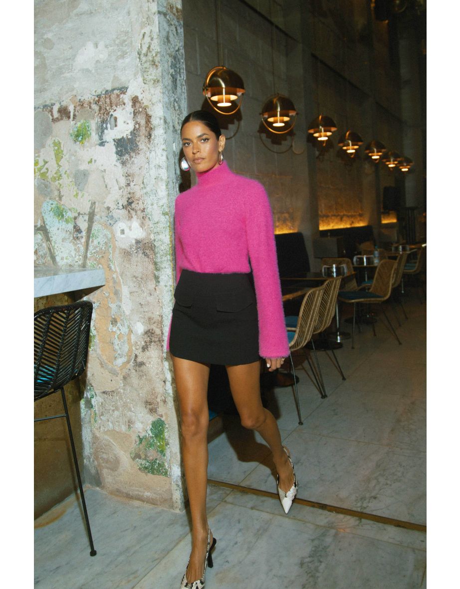 Poppy Jumper In Bubblegum Pink