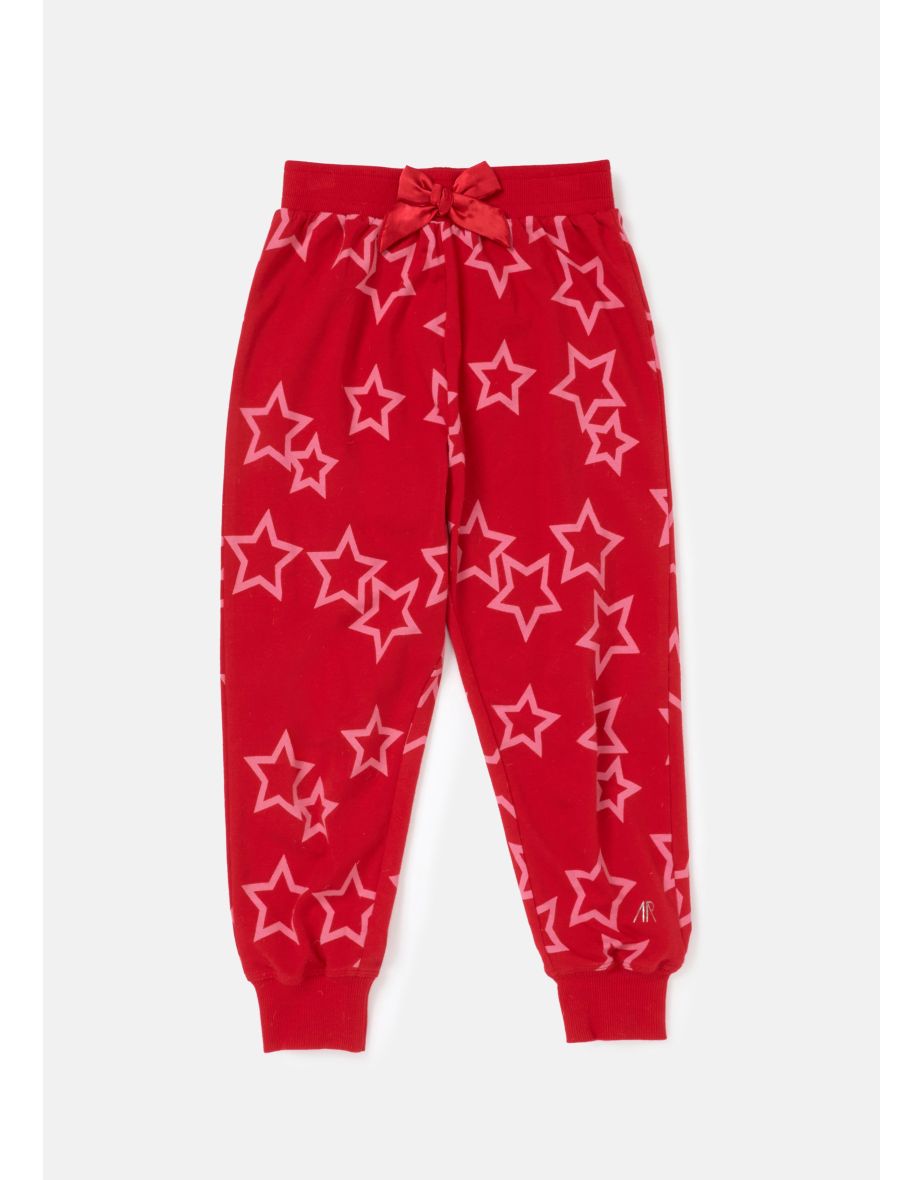 Amelia Pink Star PJs - 4