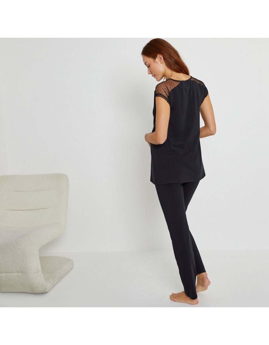 Cotton Maternity/Nursing Pyjamas - 3