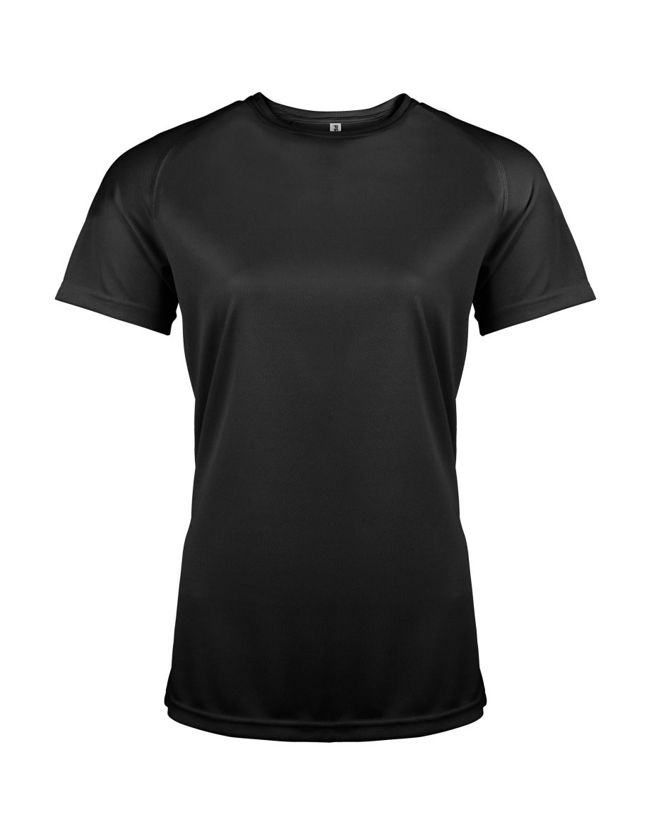 Kariban Proact Womens Performance Sports / Training T-shirt - Black