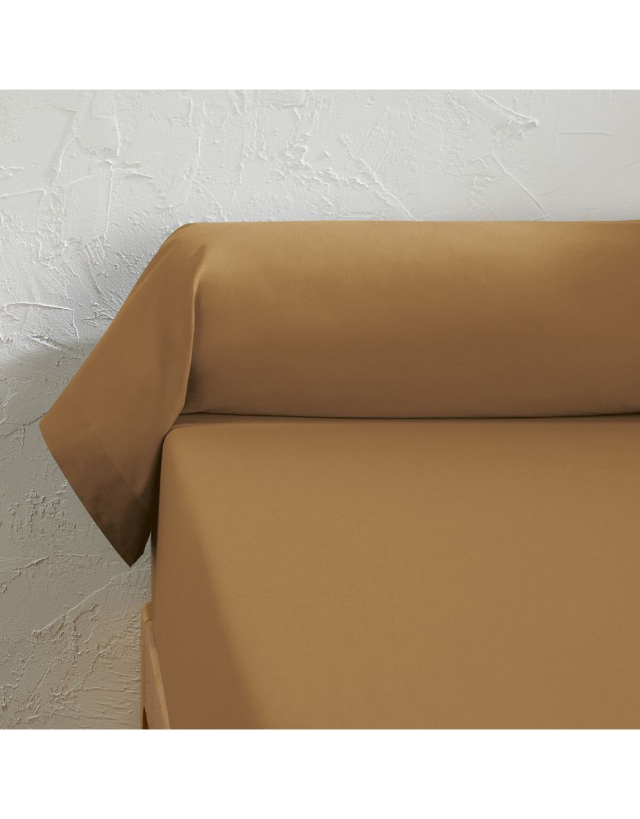 Scenario Plain 100% Cotton Bolster Pillowcase