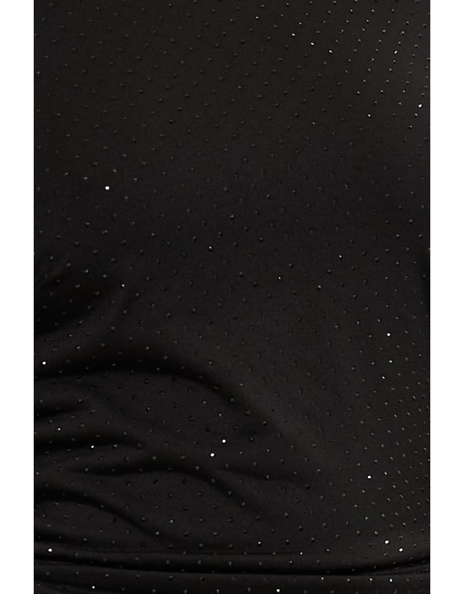 TFNC Penny Black Sequin Dress - 4