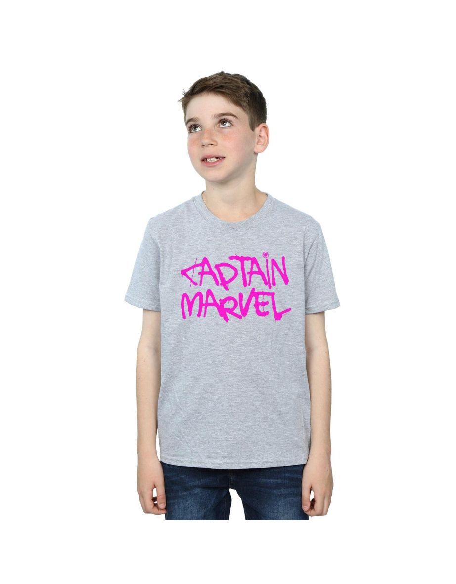 boys captain marvel shirt