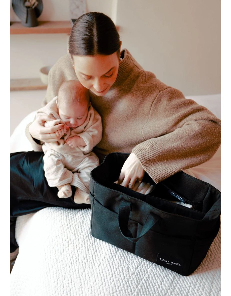 Baby The Canvas Organiser Caddy in Black