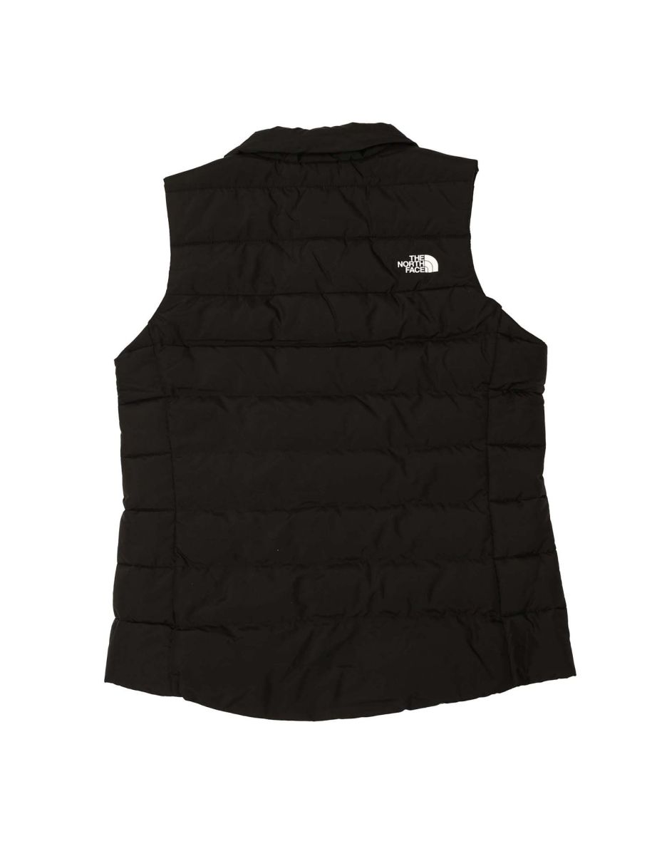 Men's North Face Quilted Gilet in Black - 1