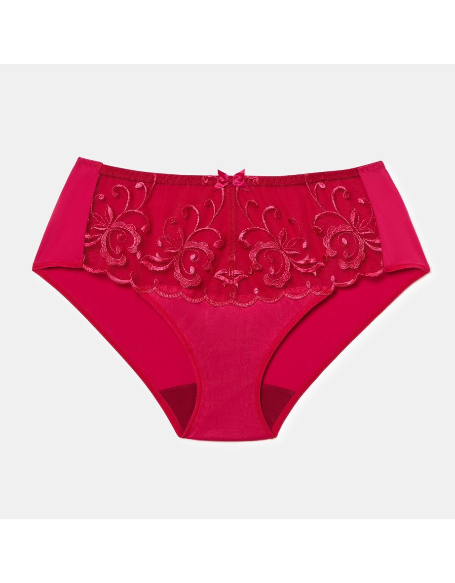 Essential Elegance Broderie Midi Knickers - 2