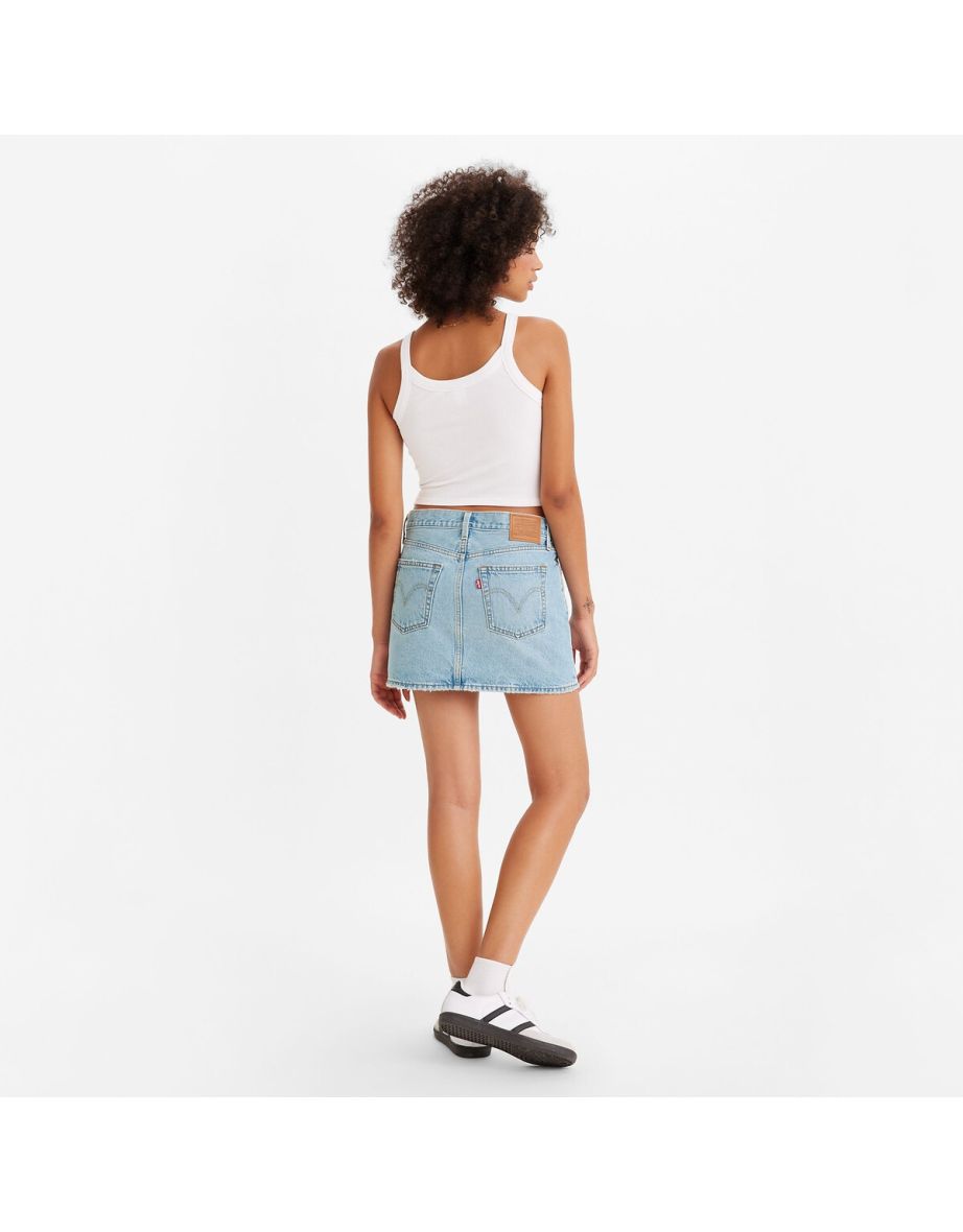 Levis Column Mini Denim Skirt - 4