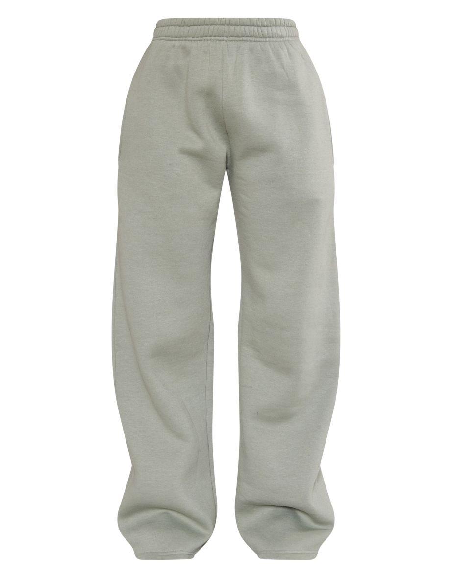 Tall Sage Green Wide Leg Joggers - 4