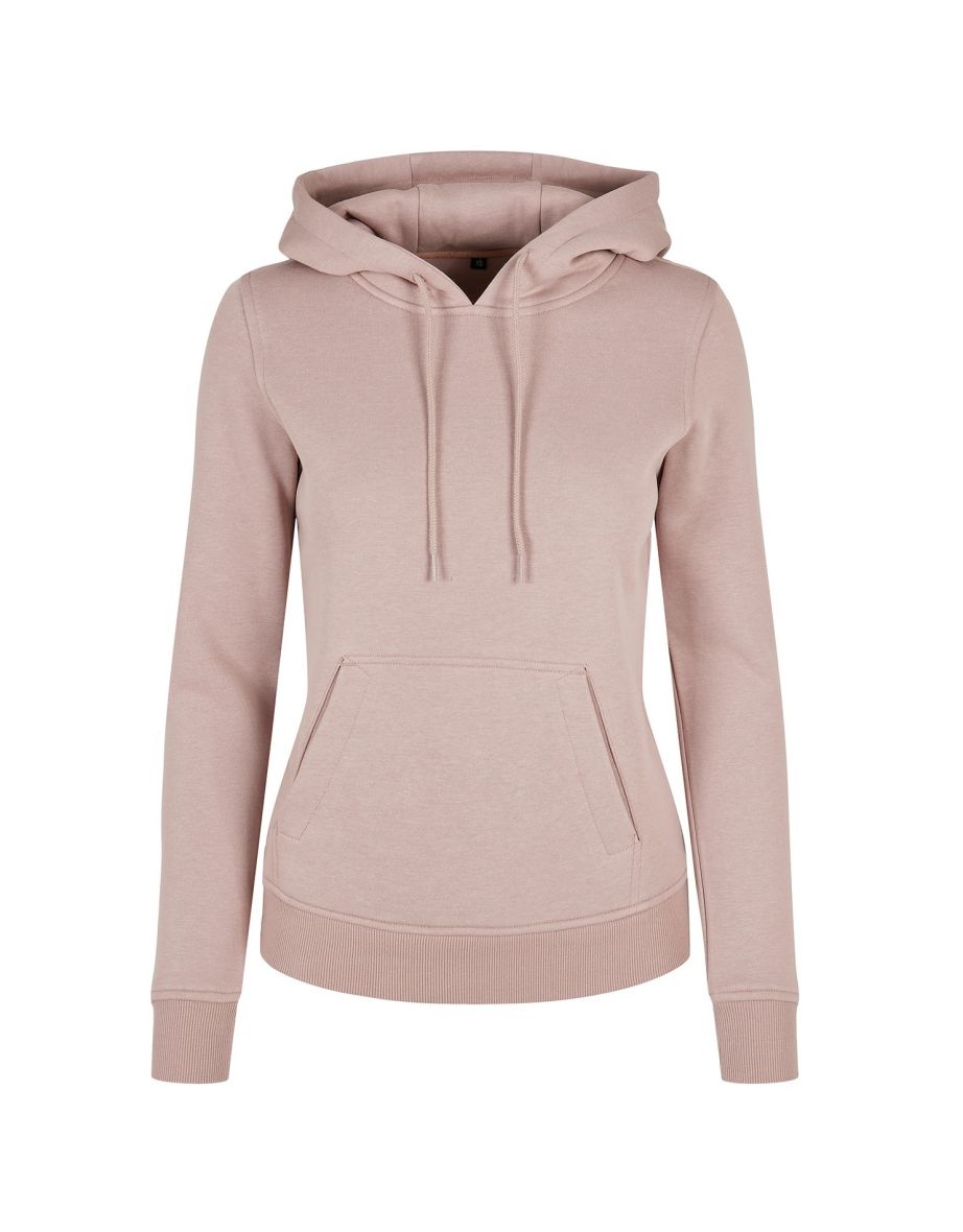 Womens Heavy Hoody/Sweatshirt - Dusky Rose