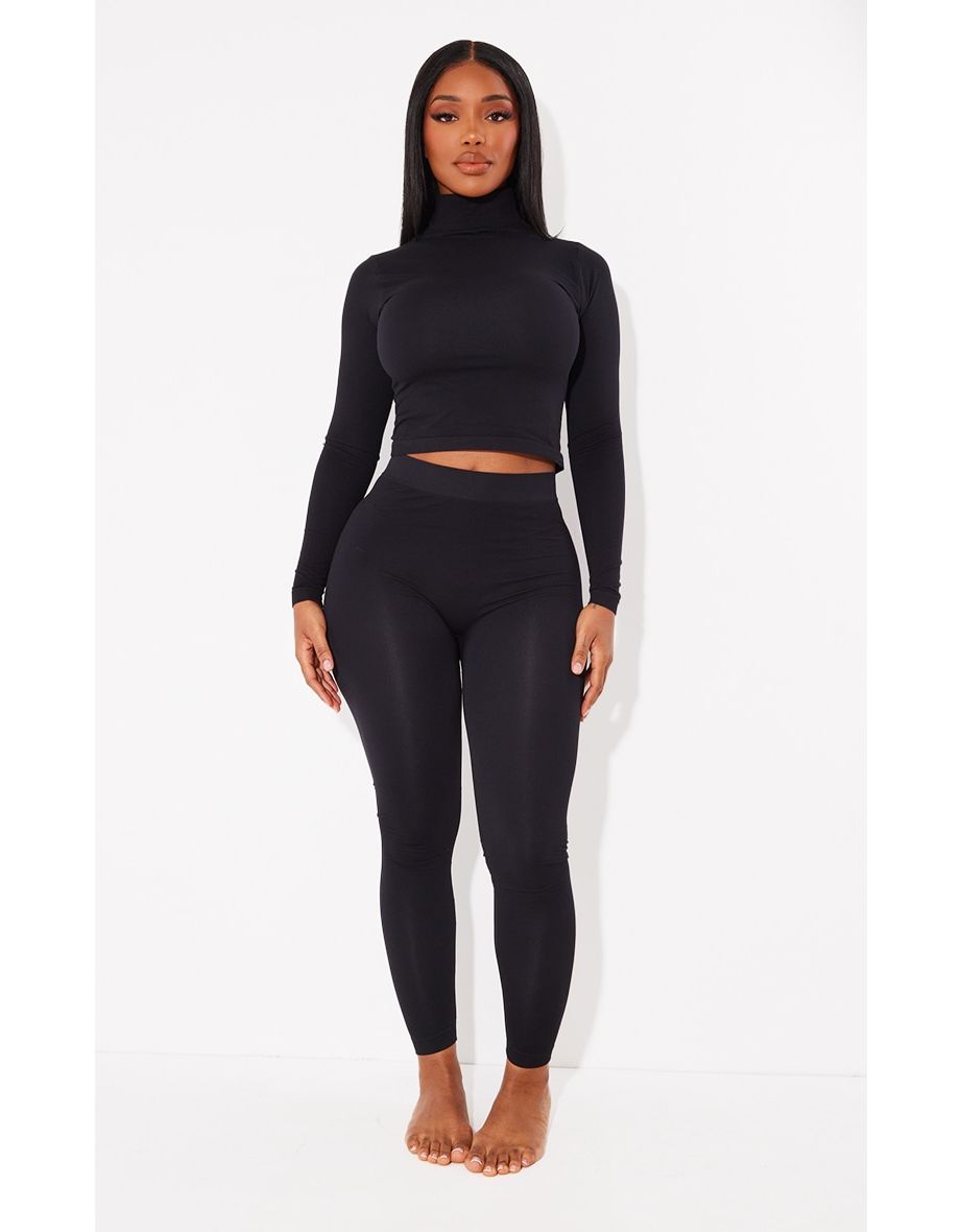 Shape Black Sculpted High Waisted Leggings