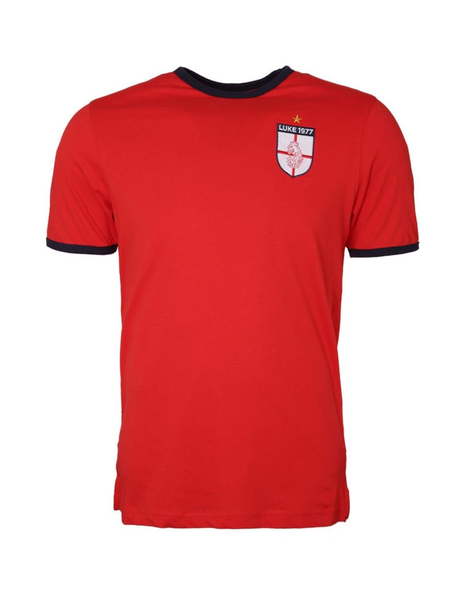 Men's Luke 1977 Bobbys Heroes T-Shirt in Red