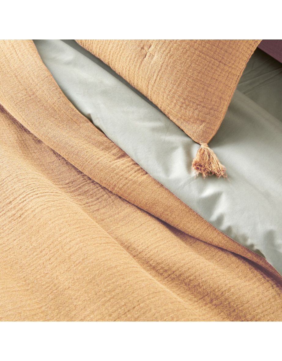 Kumla 100% Cotton Muslin Cushion Cover - 5