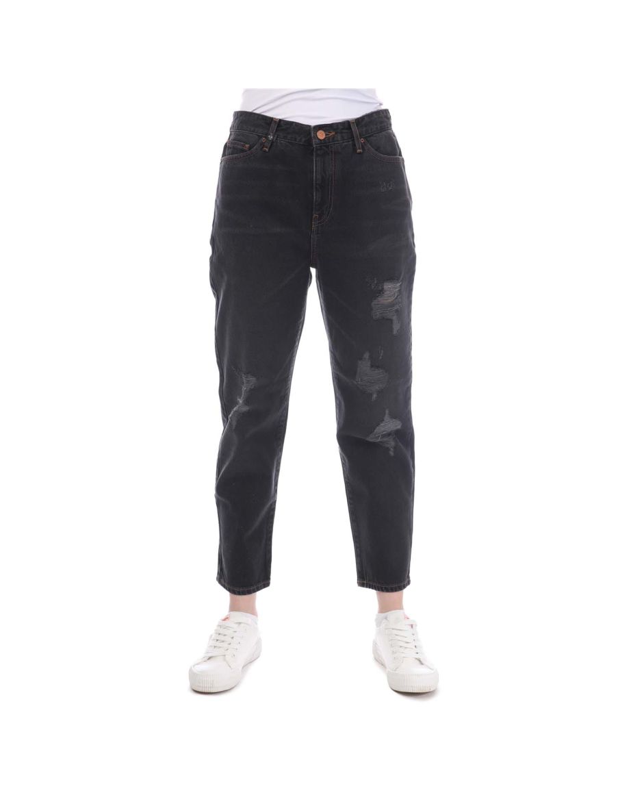 Women's Armani Exchange J16 Regular-Fit Jeans in Black