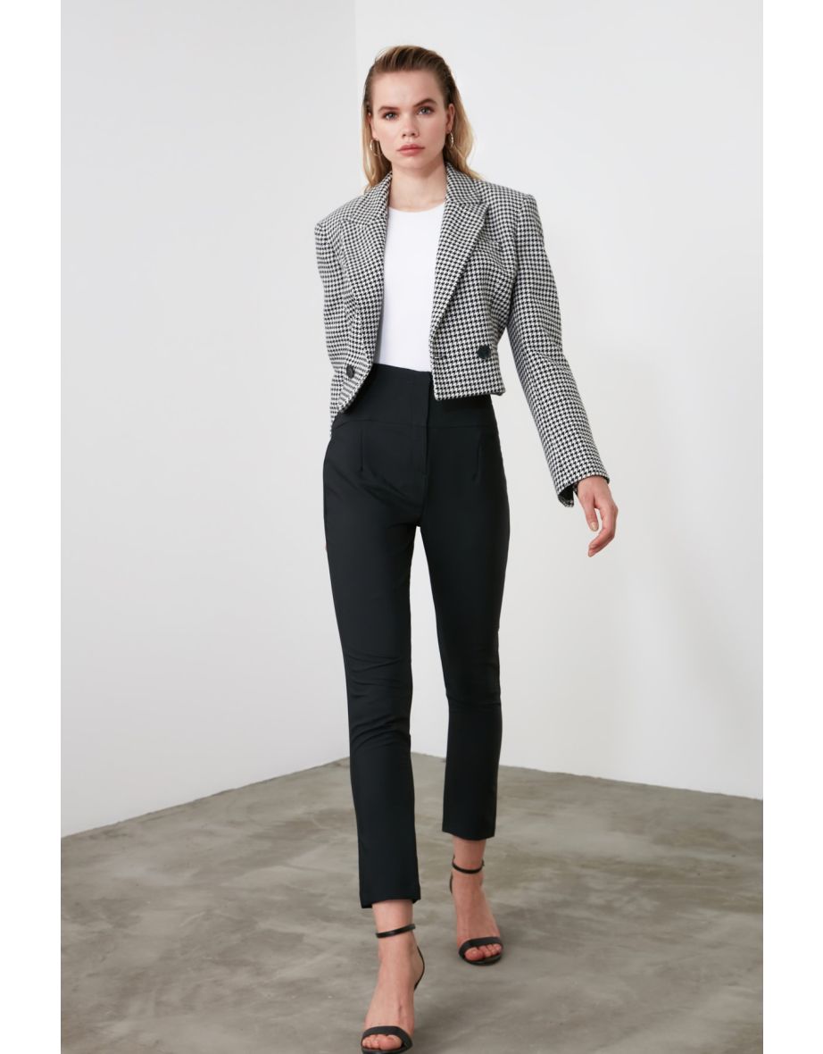 Pants - Black - Cigarette pants