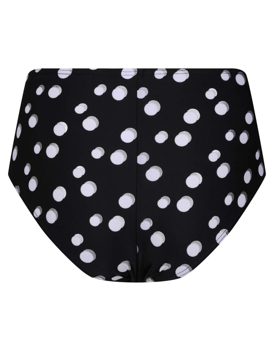 Women's Regatta Paloma Swim Briefs Bottoms in Black - 3